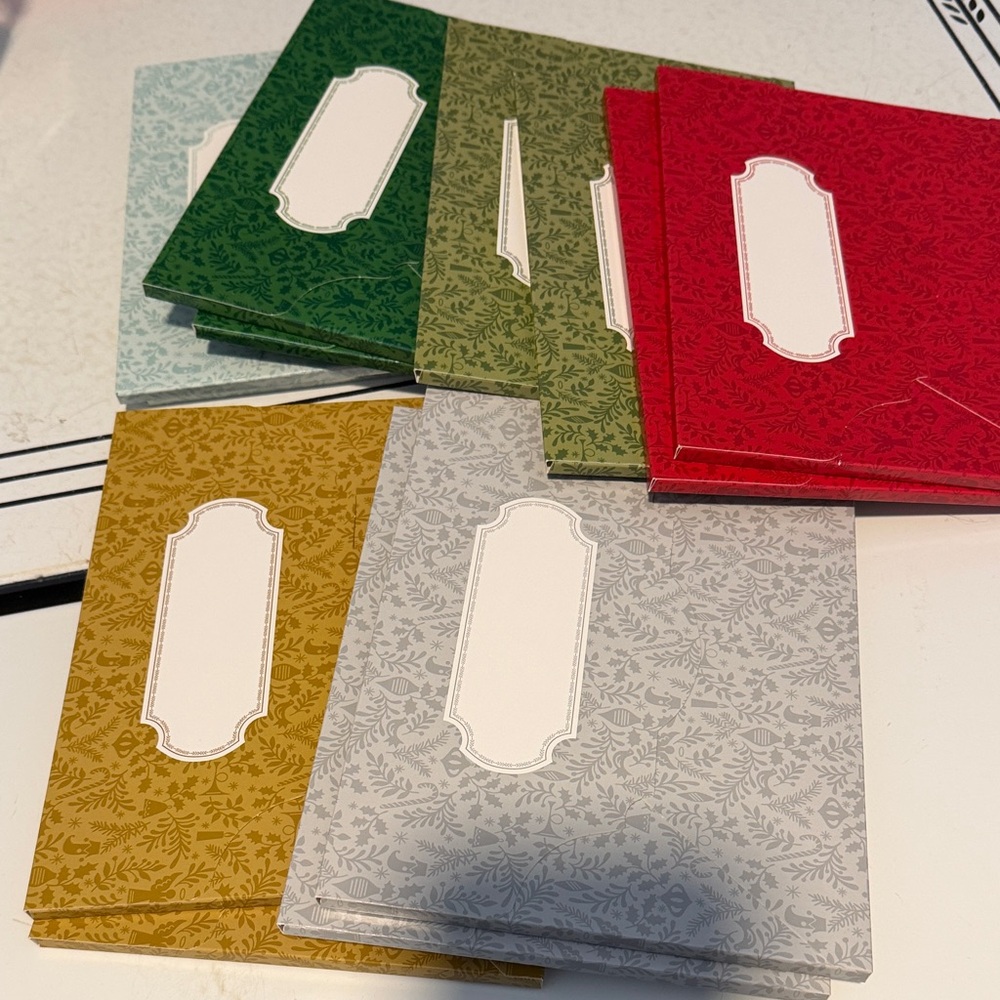Anna Griffin Christmas Box Card Envelopes